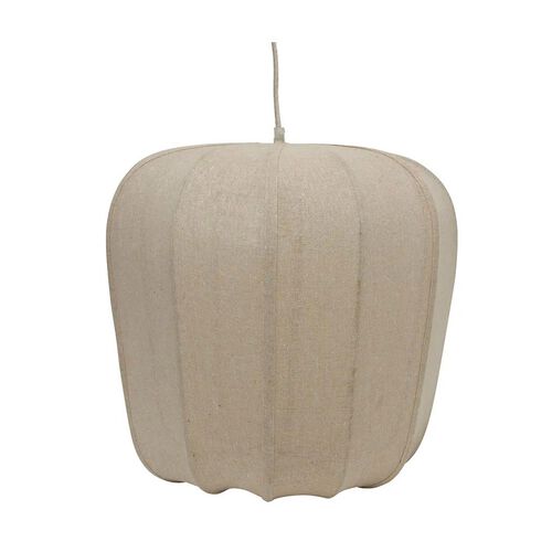 French Country Thea Bell Chandelier Natural Large