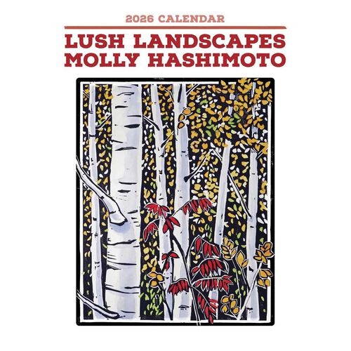 Pomegranate Lush Landscapes 2026 Mini Wall Calendar