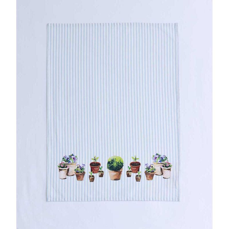 MM Linen Tea Towel Set Of 3 50x70 - Gardening image number 1