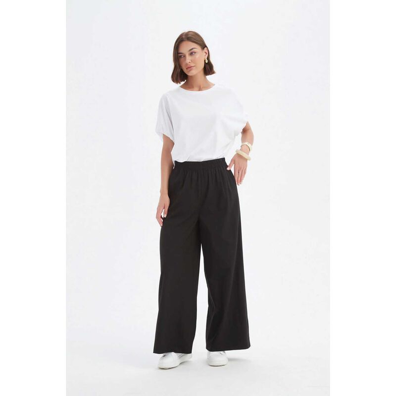 TIRELLI Deep Cuff Palazzo Pant image number 3