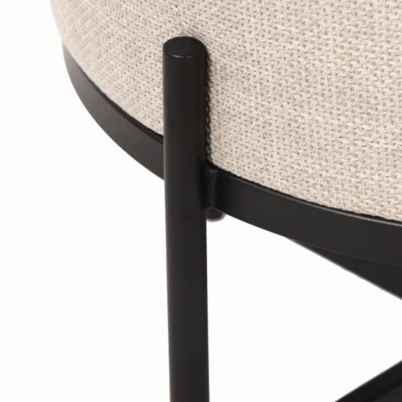 Capulet Neave Round Ottoman image number 2