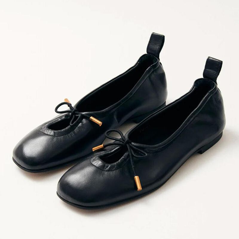 Alohas Rosalind Leather Ballet Flat image number 3