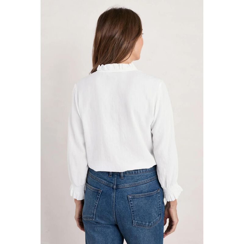 Seasalt Cornwall Feather Star Top Salt image number 1