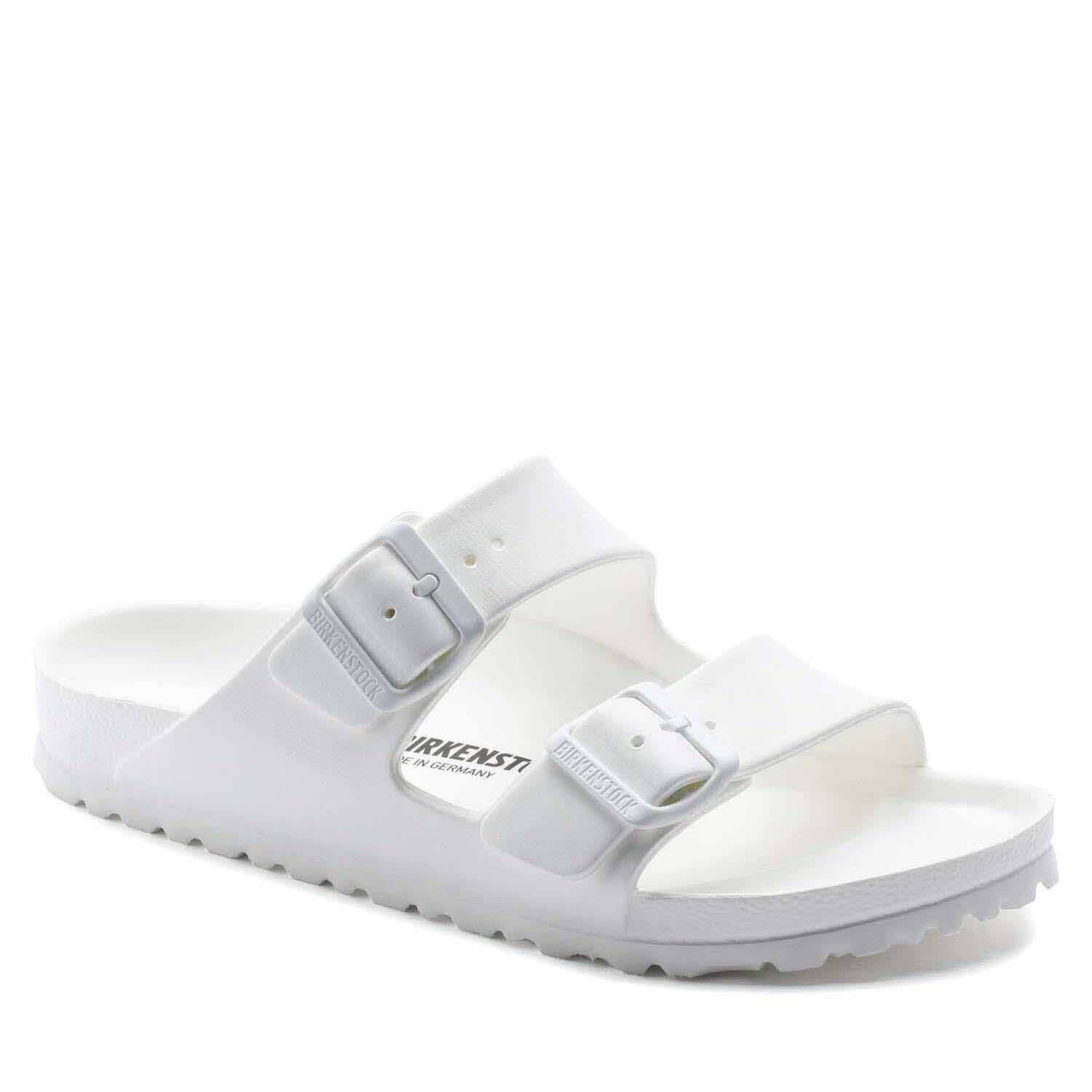 Birkenstock Arizona Eva White Regular Width Sandal Ballantynes Department Store