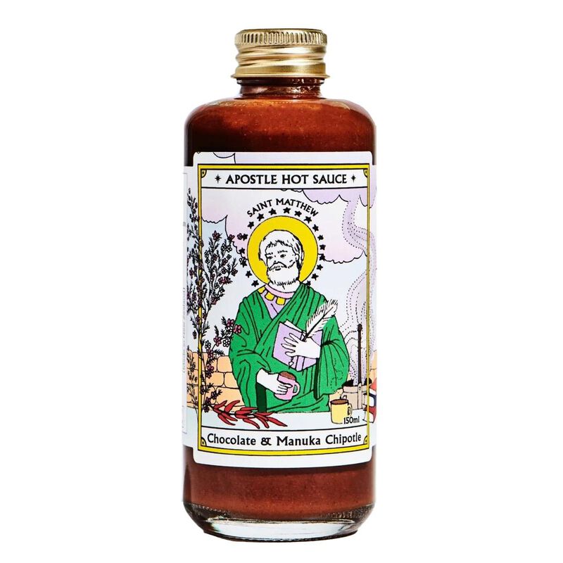 Apostle Saint Matthew - Chocolate & Manuka Chipotle Hot Sauce 150ml image number 0