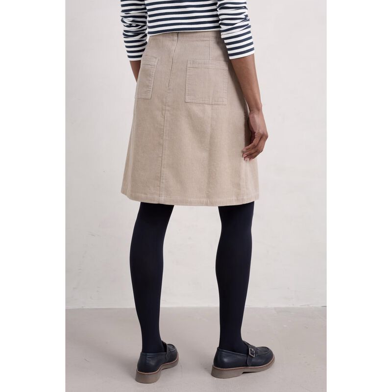 Seasalt Cornwall Dovetail Skirt Birch image number 1