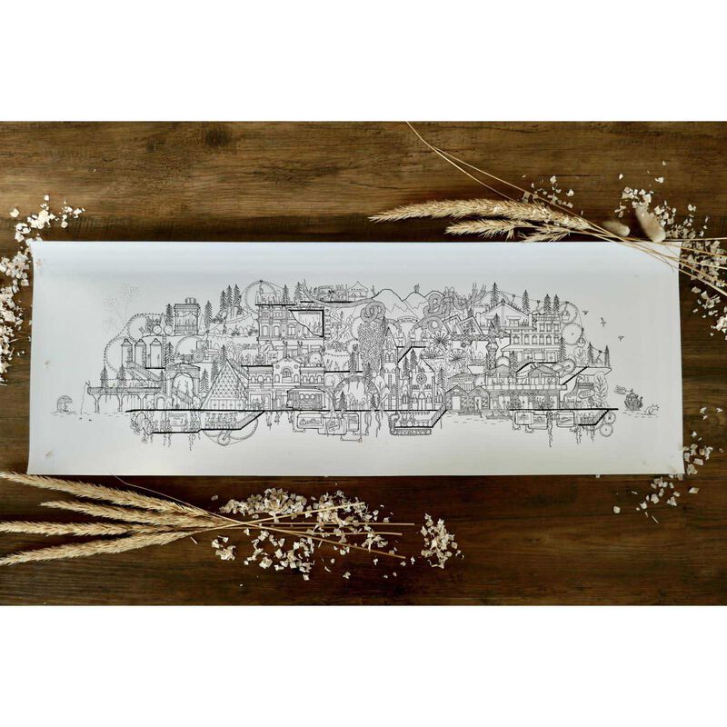 Ellie Compton The Sanctuary Print 700x250 Unframed image number 0