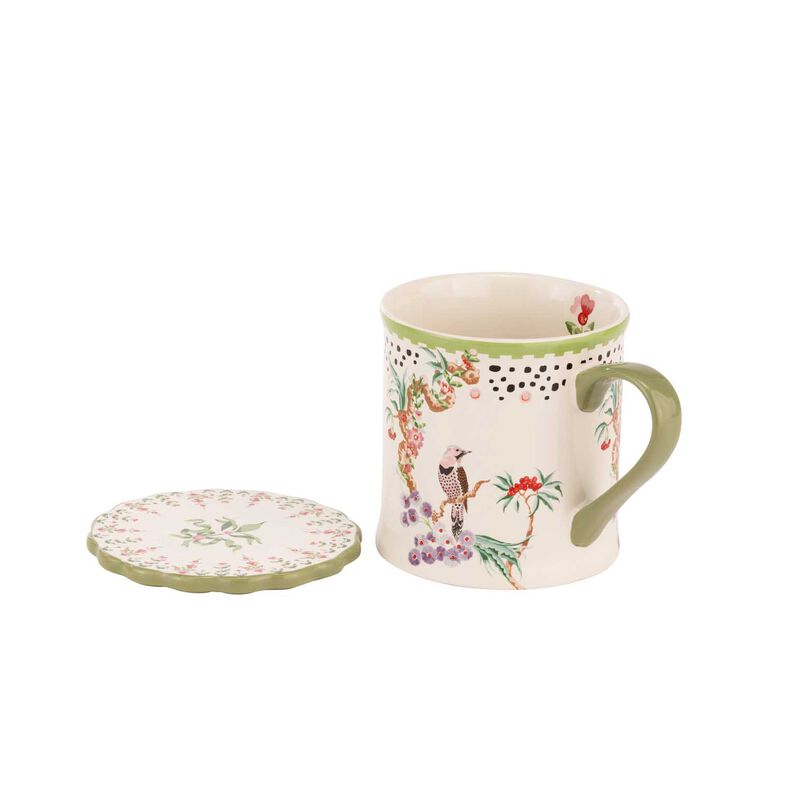 Cath Kidston Spring Birds Mug & Coaster Set image number 0