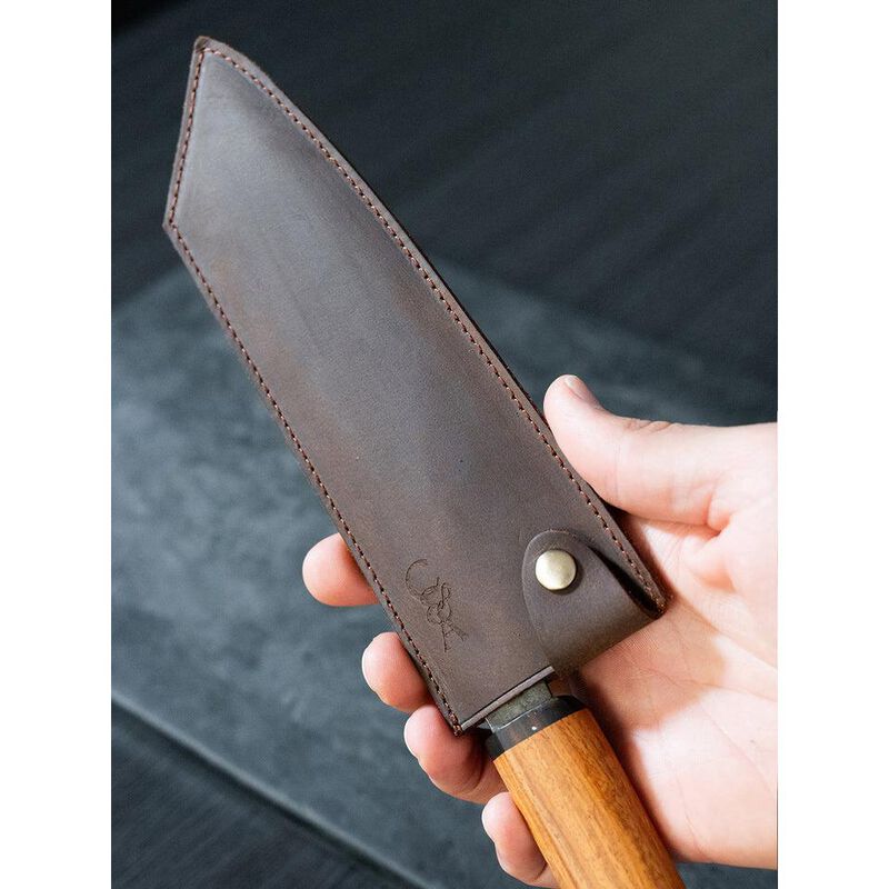 Cain & Abel Ezekiel Leather Knife Sheath image number 1