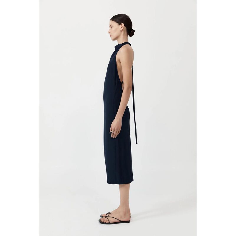 St. Agni Asymm Belt Back Dress image number 3