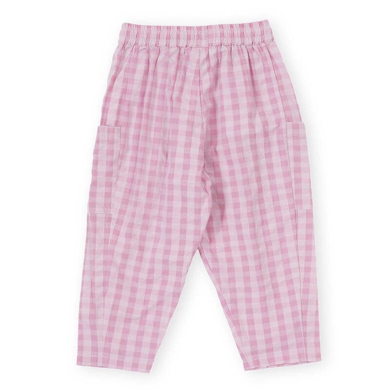 Goldie + Ace Lightweight Gingham Kit Pocket Pant 3-5Y image number 2