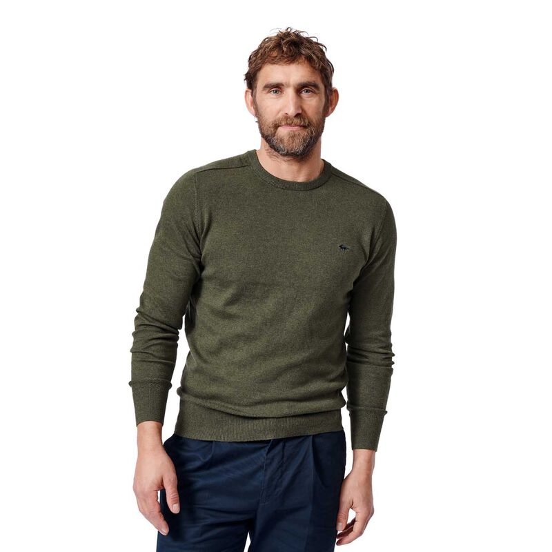 Aubin Fulney Cotton Cashmere Crew image number 0