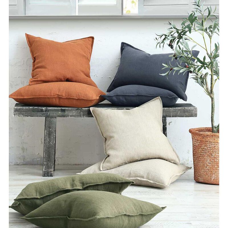 MM Linen Linen Cushion 60x40 - Natural image number 1