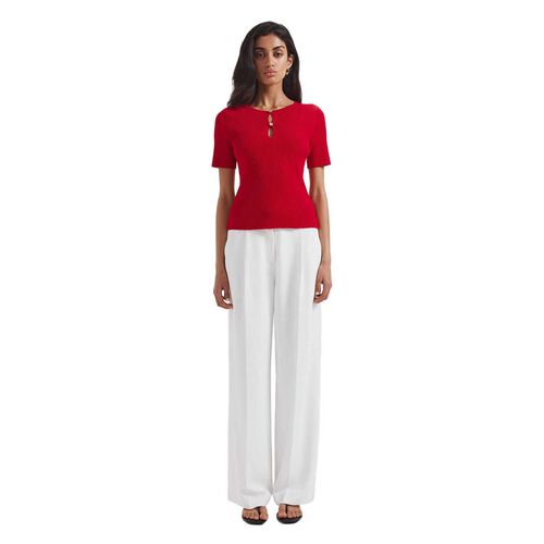 SABA Vicky Keyhole Rib Knit