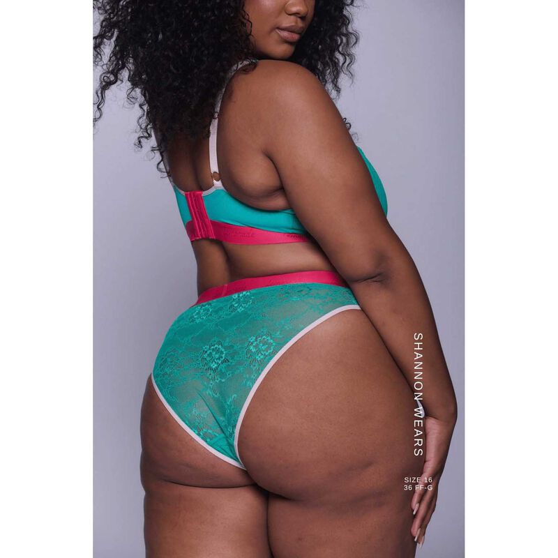 Lemonade Dolls Signature Lace Fuller Cup Bralette - Trilogy Green image number 1