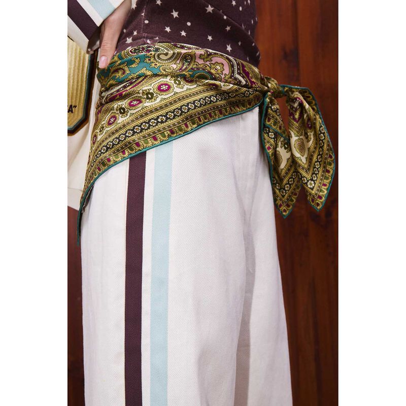 ALÉMAIS Clemenza Silk Scarf image number 2