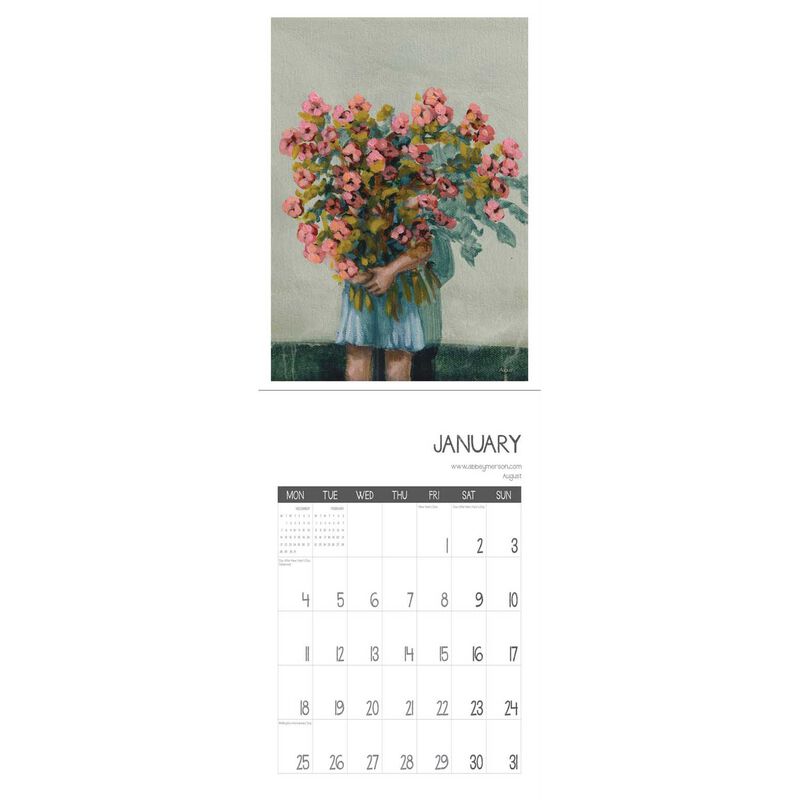 Abbey Merson Wall Calendar 2027 image number 1