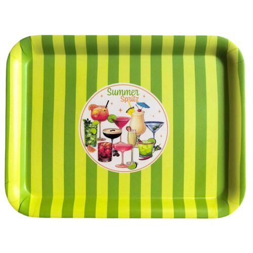 Urban Products Summer Spritz Tray Green 33cm