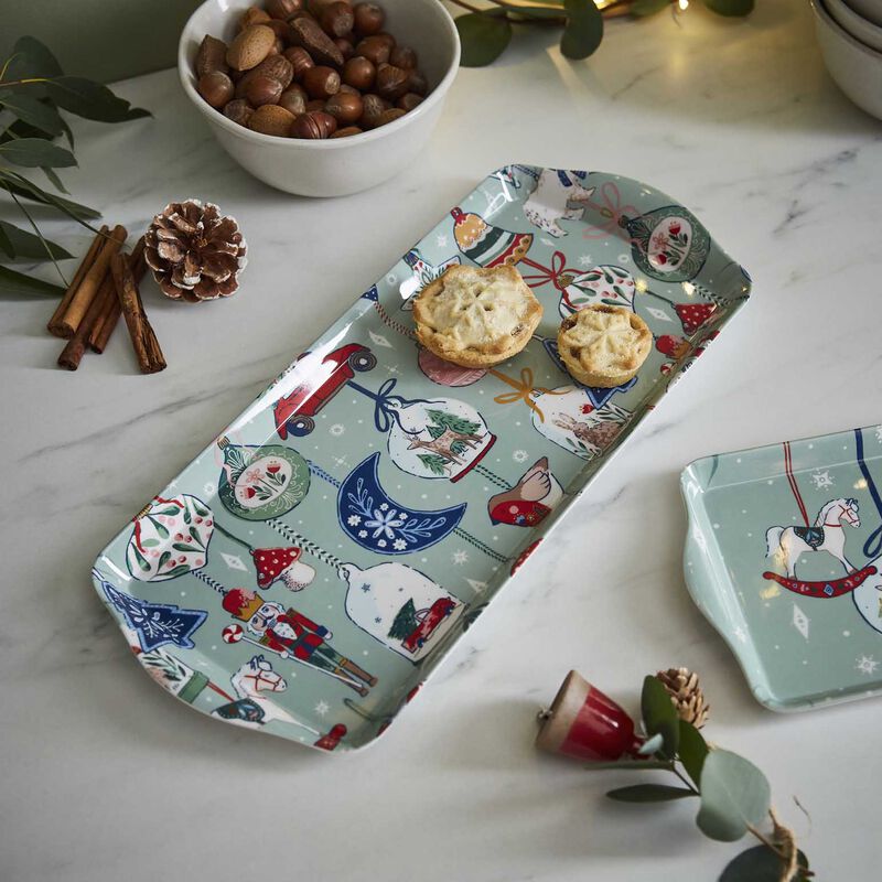 Ulster Weavers Christmas Ornaments Small Tray 39cm X 13cm image number 1