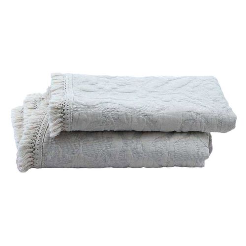 MM Linen Mayen Throw 150x200 - Natural