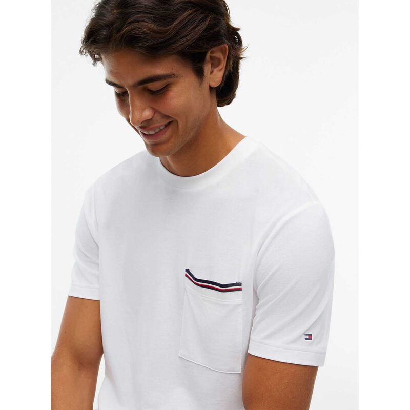 Tommy Hilfiger Global Stripe Pocket Pique T-Shirt image number 2