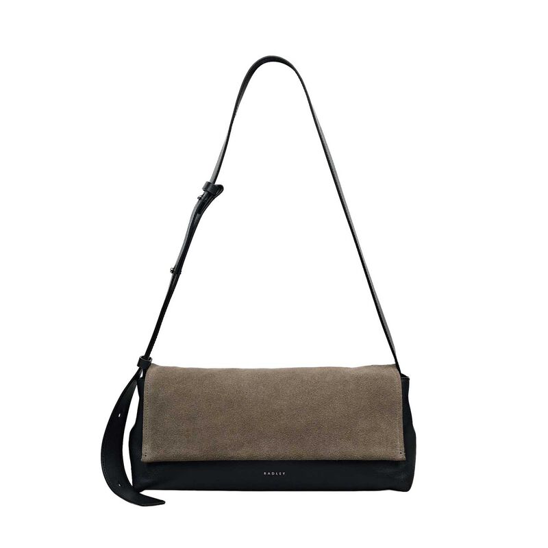 Radley The Annabel Suede Medium Flapover Shoulder image number 0