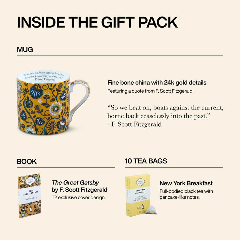 T2 x Penguin - Tea & Books: The Great Gatsby General Fiction Gift Pack image number 2