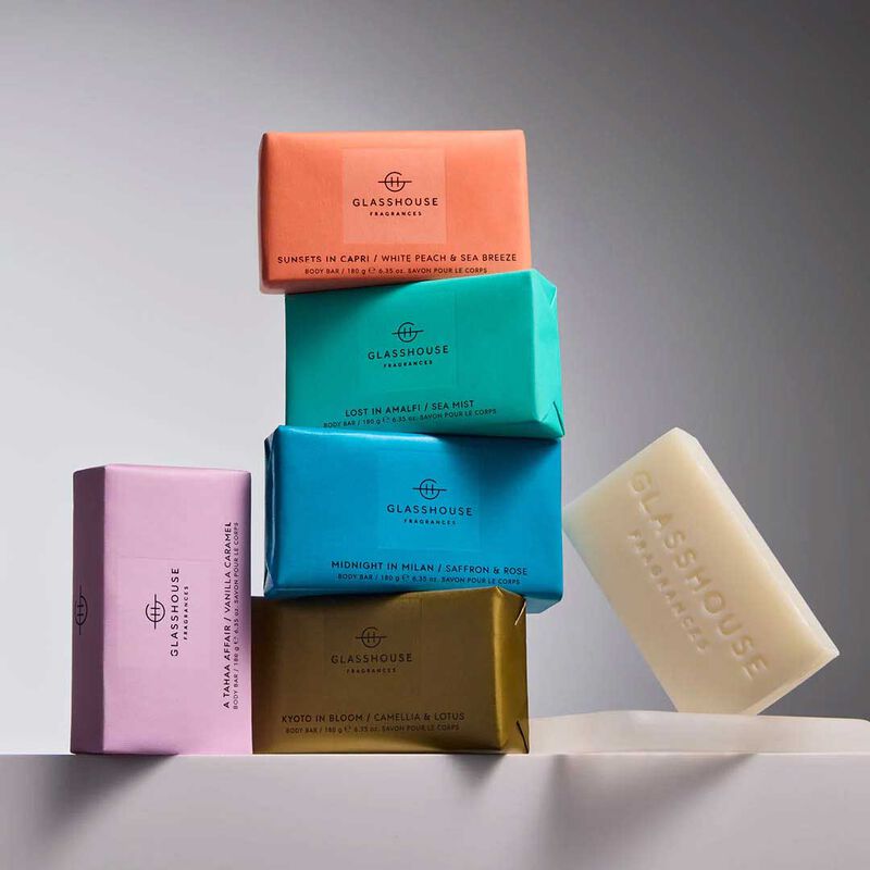 Glasshouse Fragrances Body Bar 180g - Midnight In Milan image number 1