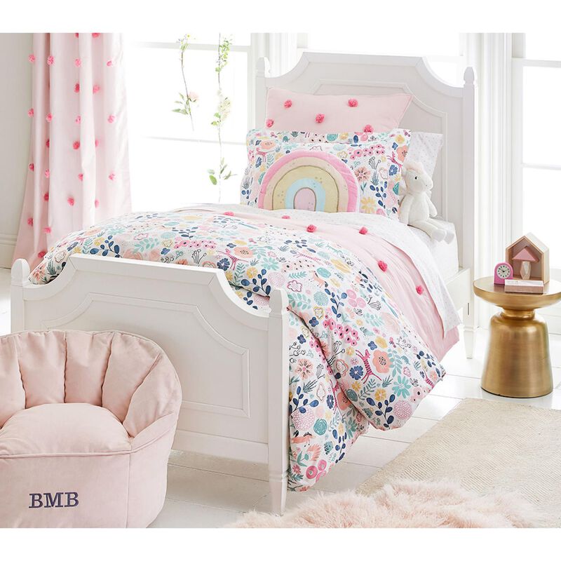 Pottery Barn Kids Organic Sashas Garden Duvet Queen image number 1