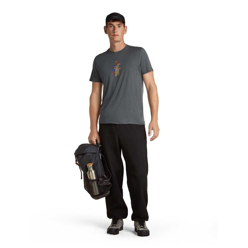 Icebreaker M Merino 150 Tech Lite SS Tee Bear Tour image number 3