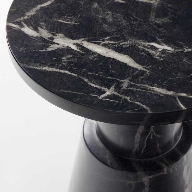 West Elm Wyatt Side Table Black image number 1