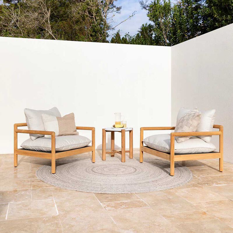 Baya Palm Cove 100% Pet Fibre Floor Rug - Sand 210cm image number 1