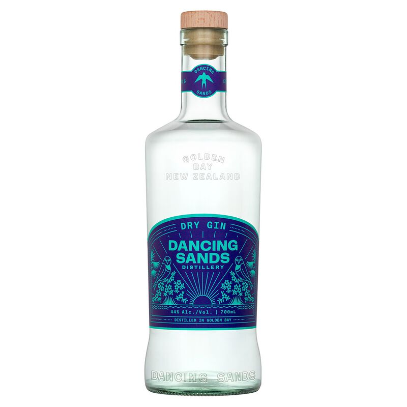 Dancing Sands Dry Gin 44% 700ml image number 0