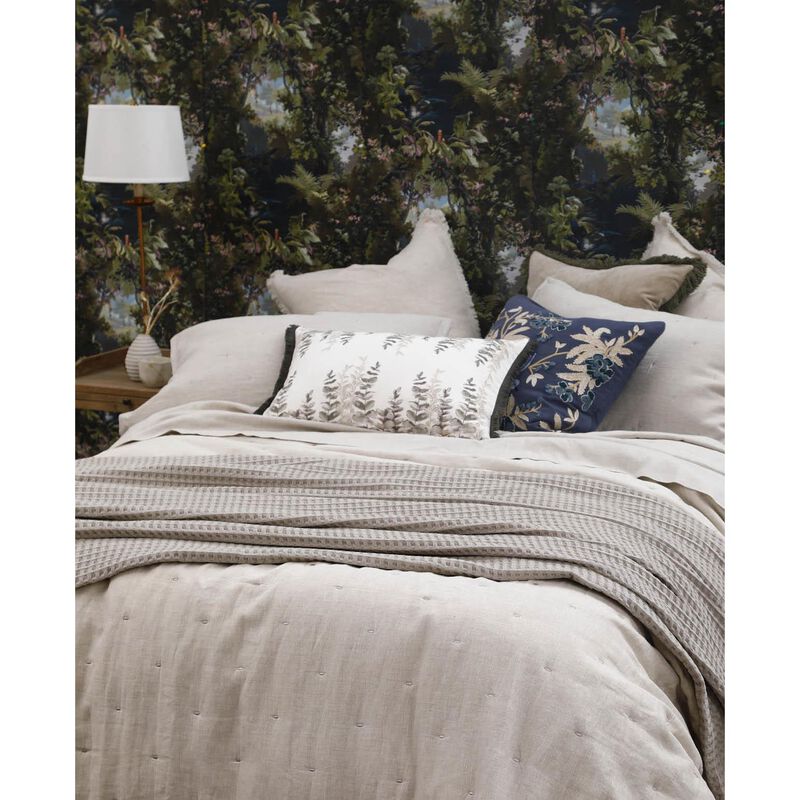 MM Linen Laundered Linen Bedspread Set image number 3