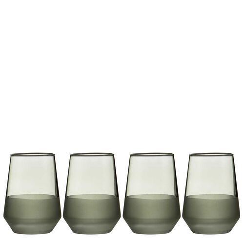 Ladelle Panama Moss 4Pk Tumbler