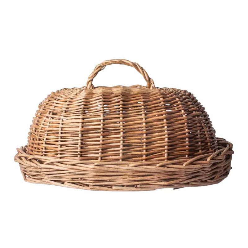 French Country Riviera Woven Oval Dome Small image number 0