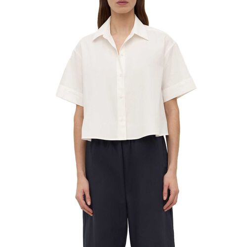 Assembly Label Lima Cropped Shirt White
