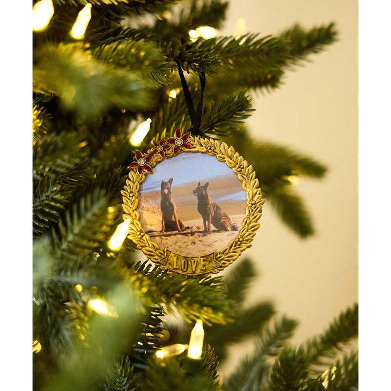 French Country Hanging Round Frame Love image number 1