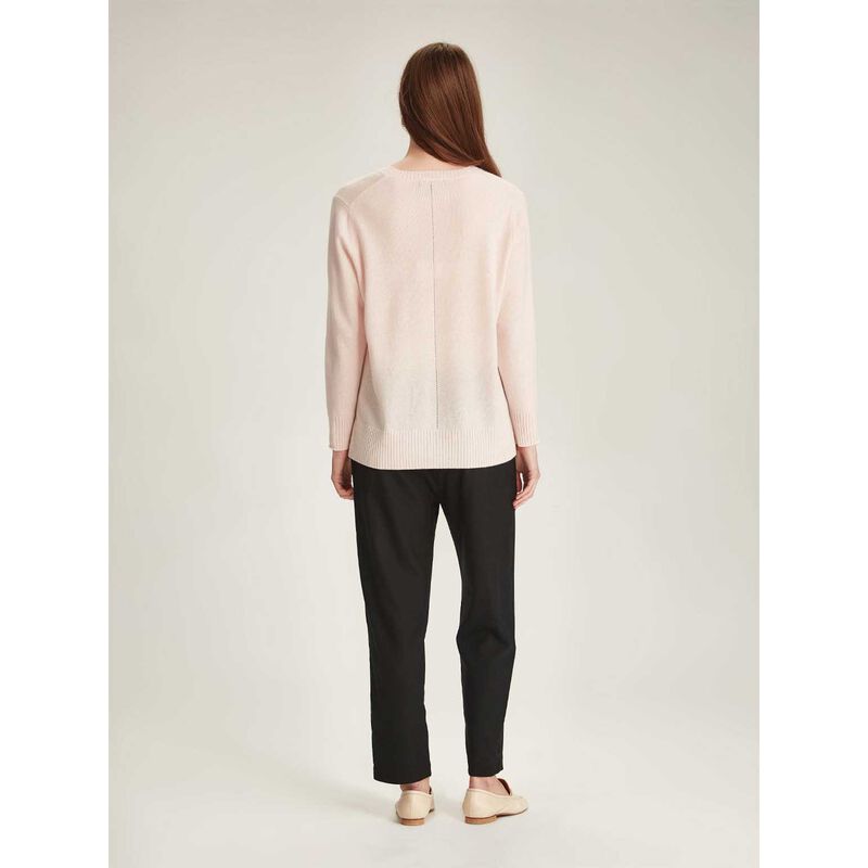 Caroline Sills Kari Cashmere V-Sweater image number 5