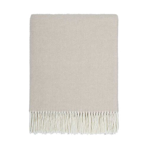 Baya Mosman 100% Merino Wool Throw 140x200cm - Oyster