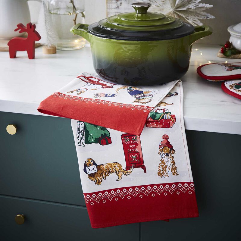 Ulster Weavers Merry Mutts Tea Towel image number 1