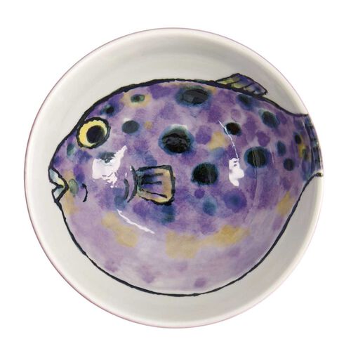 Tokyo Design Studio Seafood Bowl 13x7cm Fugu Purple