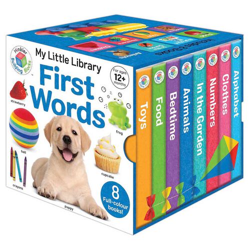 Hinkler Building Blocks My Little Library First Words