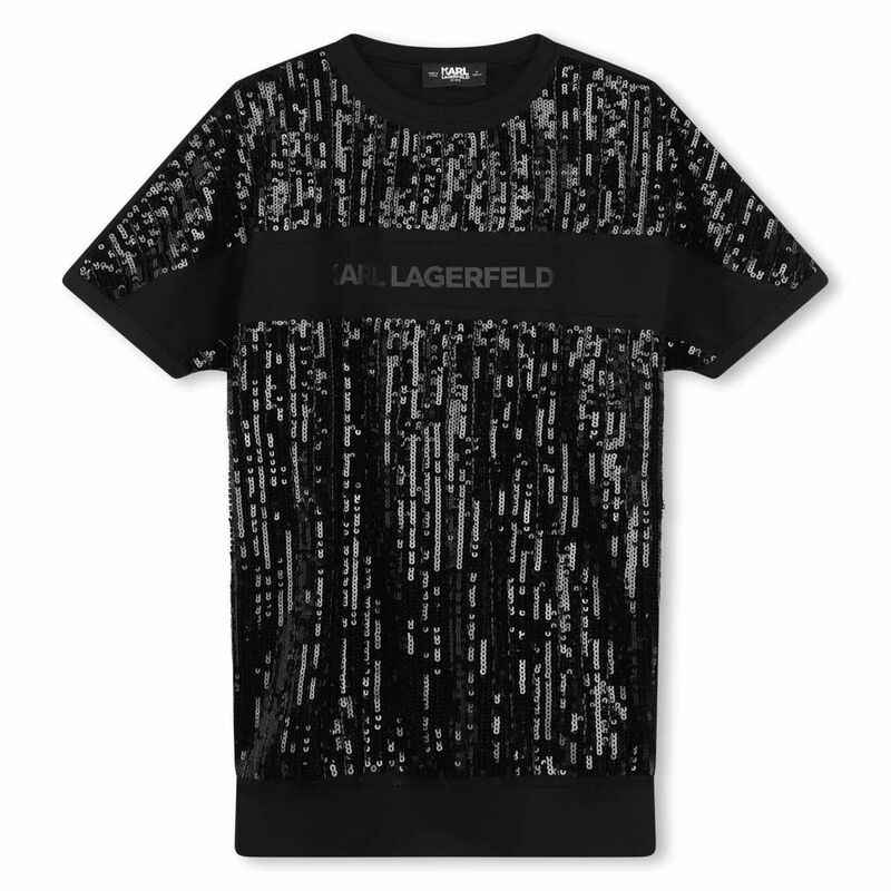 Karl Lagerfeld Milano Beaded & Sequined Dress 10Y - 16Y image number 0