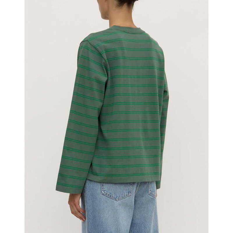 Assembly Label Recreation Stripe Long Sleeve Tee Ivy image number 1