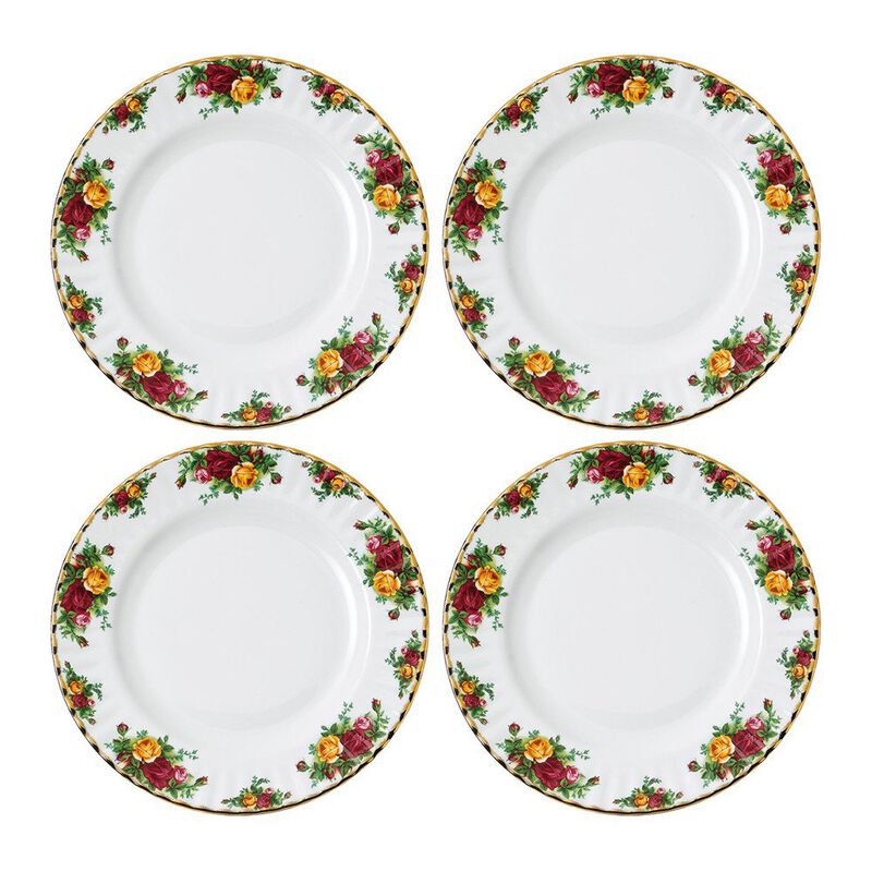 Royal Albert Old Country Roses Plate 27cm Set of 4 image number 0