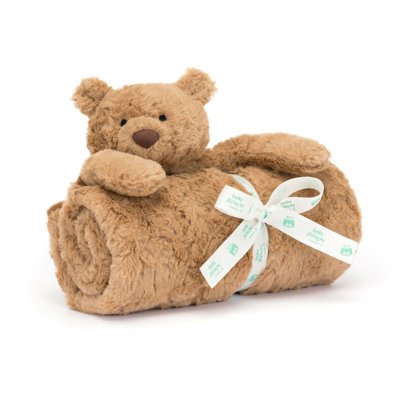Jellycat Bartholomew Bear Blankie image number 0