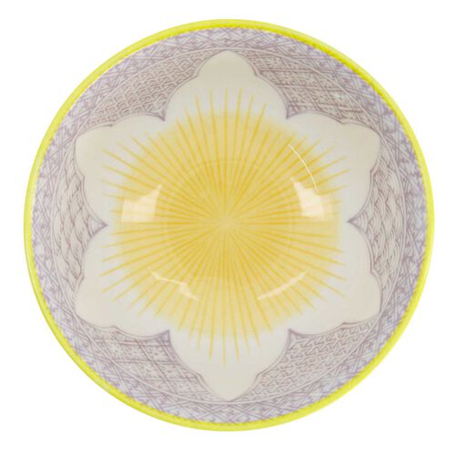 Tokyo Design Studio Lily Flower Tayo Bowl 14x6cm Purple