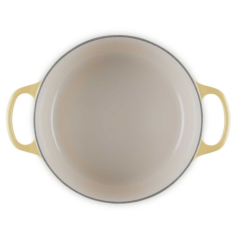 Le Creuset Signature Round Casserole 24cm - Camomille SS Knob image number 3