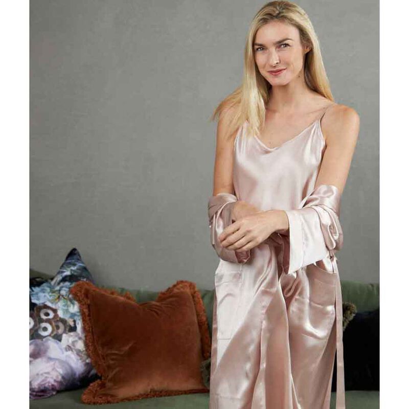 MM Linen Silk Chemise Blush image number 1